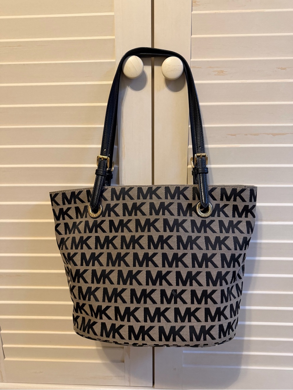 Michael Kors signature tote purse
